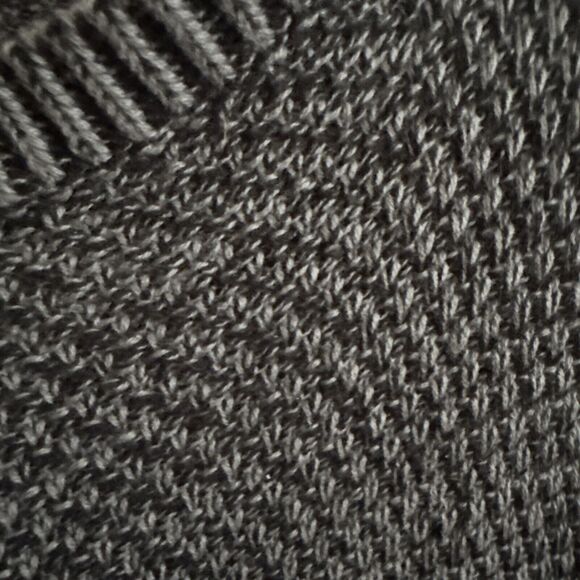 CAbi Lara Duster Long Cardigan Gray Black Sz Medium Excellent Condition - Picture 9 of 9